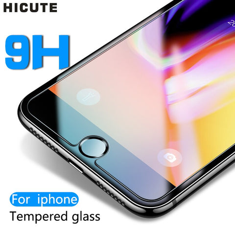 Protective tempered glass for iphone 7 6 6 6s 8 plus 11 pro XS max XR glass iphone 7 8 x screen protector glass on iphone 7 6S 8