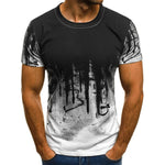 FLYFIREFLY Men Camouflage Printed  Male T Shirt Bottoms Top Tee Male Hiphop Streetwear Long Sleeve Fitness Tshirts Dropshipping