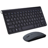 2.4G Wireless Keyboard and Mouse Mini Multimedia Keyboard Mouse Combo Set For Notebook Laptop Mac Desktop PC TV Office Supplies