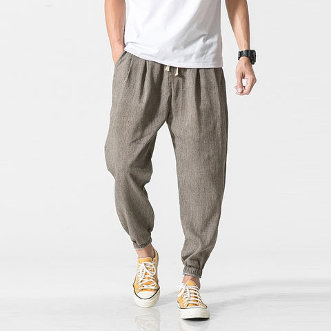 Privathinker Brand Casual Harem Pants Men Jogger Pants Men Fitness Trousers Male Chinese Traditional Harajuku 2019 Summer Clothe