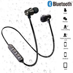 Magnetic Wireless Bluetooth Earphone Stereo Sports Waterproof Earbuds Wireless in-ear Headset with Mic For IPhone 7 Samsung